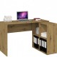 Topeshop BIURKO PLUS ARTISAN computer desk Oak colour Topeshop BIURKO PLUS ARTISAN computer desk Oak colour