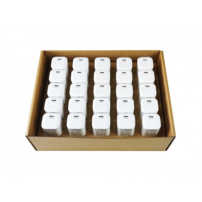 Equip 1-Port 20W USB-C PD Charger, 25pcs/pack