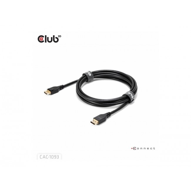 CLUB3D DisplayPort 2.1 DP54 VESA Certified Cable 8K120Hz 3m/ 9.84ft