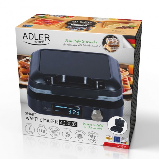 Waffle makerADLER AD 3087 Waffle makerADLER AD 3087