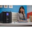 APC Smart-UPS C, Line Interactive, 1000VA, Tower, 230V, 8x IEC C13 outlets, SmartConnect port, USB and Serial communication, AVR, Graphic LCD