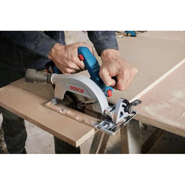 Bosch GKS 185-LI 16.5 cm Black, Blue, Grey 5000 RPM
