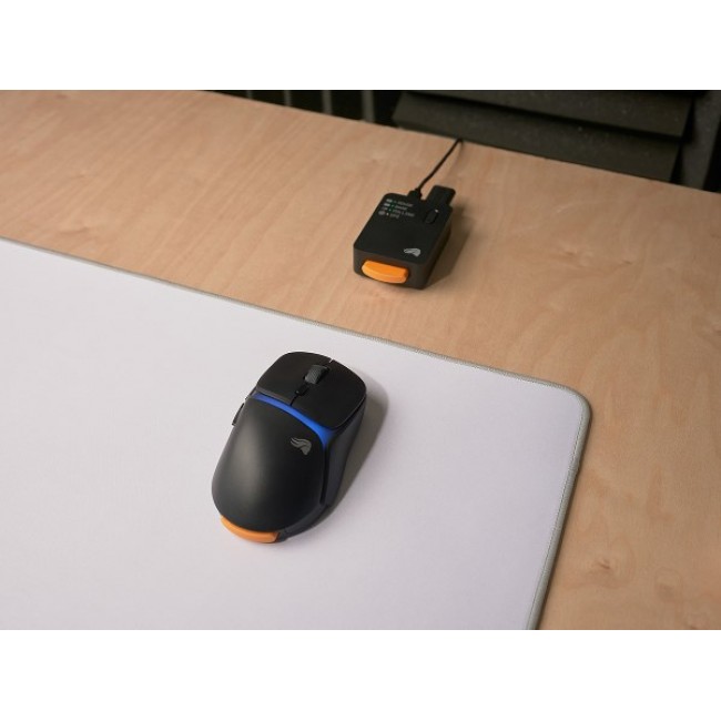 Glorious Gaming Model D3 Wireless Gaming Mouse - InfinitePlay Swappable Battery System, 8k Polling, 130M Click Optical Switches, Ultralight 69g, 30K DPI Optical Sensor, RGB - Black