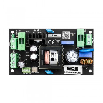 BCS BCS-ZA1206/UPS power supply unit 72 W Black