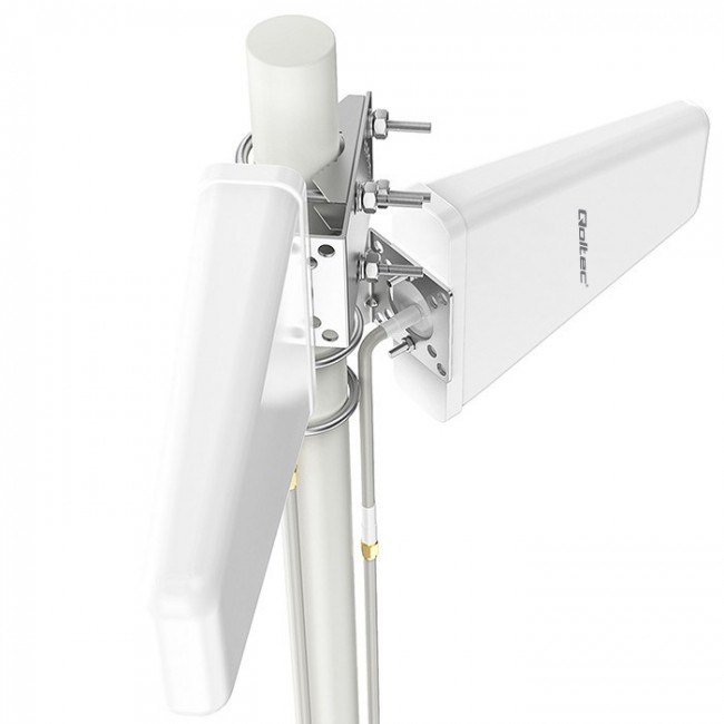 Qoltec 57043 4G LTE DUAL antenna | 14dBi | omnidirectional | outdoor Qoltec 57043 4G LTE DUAL antenna | 14dBi | omnidirectional | outdoor