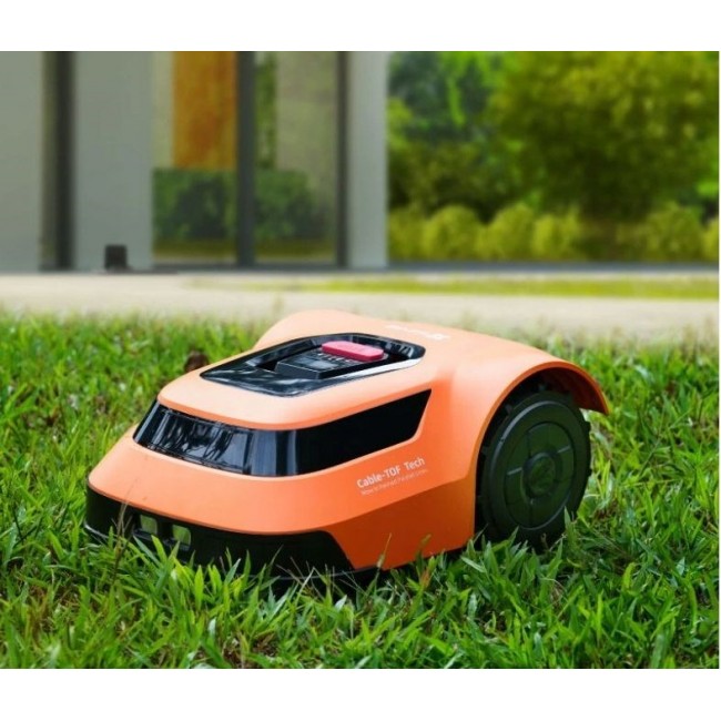 EZVIZ RM600 orange robotic lawn mower EZVIZ RM600 orange robotic lawn mower