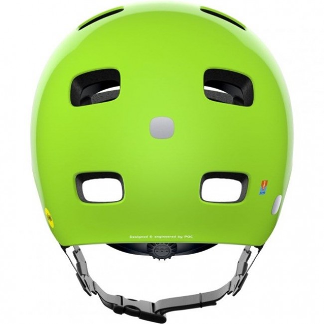 POC POCITO CRANE MIPS Bicycle helmet, children's size S 51-54 cm Green