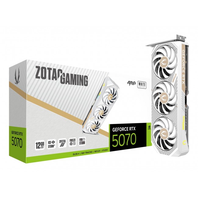 Zotac GAMING GeForce RTX 5070 AMP NVIDIA 12 GB GDDR7 Zotac GAMING GeForce RTX 5070 AMP NVIDIA 12 GB GDDR7