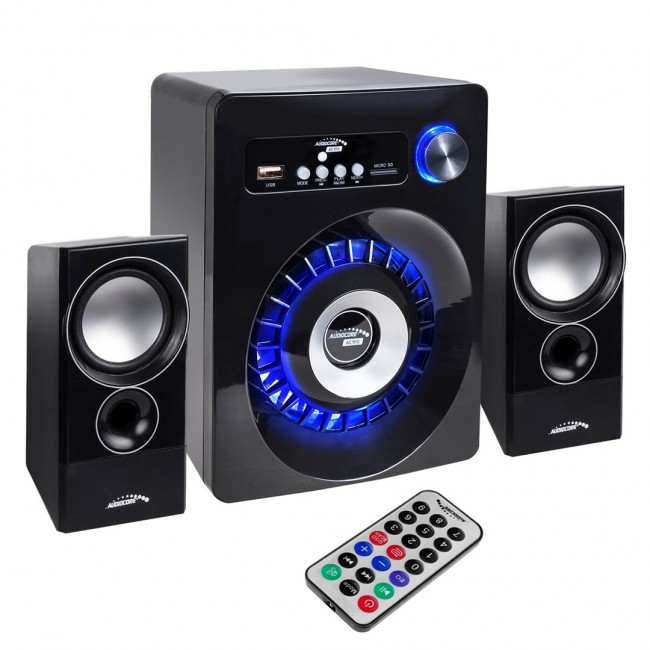 Audiocore AC910 speaker set 10 W PC / Laptop Black Bluetooth Audiocore AC910 speaker set 10 W PC / Laptop Black Bluetooth