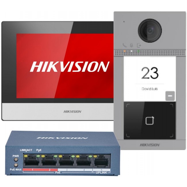 HikVision Video Intercom DS-KIS604-S(C)(O-STD)/Europe BV HikVision Video Intercom DS-KIS604-S(C)(O-STD)/Europe BV