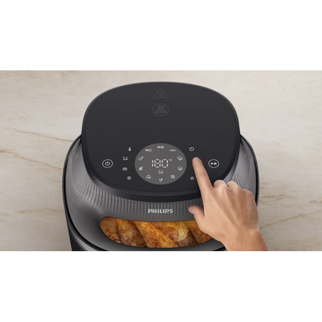 Philips 3000 series NA332/00 fryer Single 6.2 L Stand-alone 1700 W Hot air fryer Black Philips 3000 series NA332/00 fryer Single 6.2 L Stand-alone 1700 W Hot air fryer Black