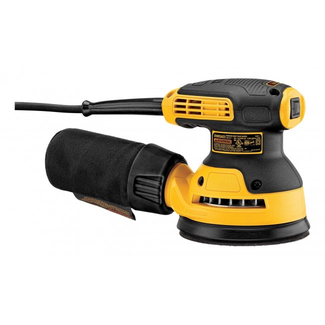 DeWALT DWE6423-QS portable sander Orbital sander 12000 OPM Black, Yellow 280 W
