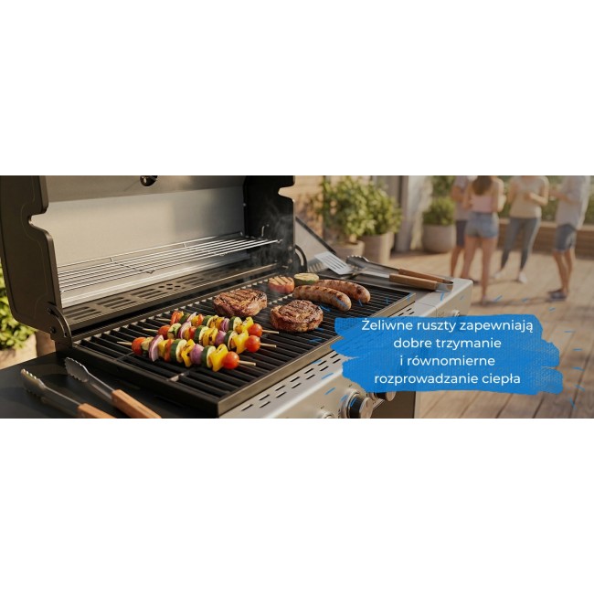 Ravanson GO-6 15,1 kW gas barbecue