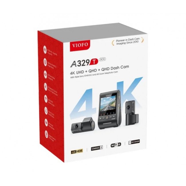 VIOFO A329T 3CH GPS video recorder