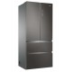 Haier FD 83 Serie 7 HB18FGSAAA Fridge-freezer, double-opening 539 l E Silver, Titanium