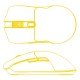 HATOR Pulsar 3 Wireless, white - Optical Yellow 100M Switches PixArt PMW 3311 (HTM631)