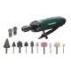 METABO PNEUMATIC STRAIGHT GRINDER DG 25 SET + ACCESSORIES