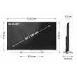 Sharp 55JP7265E TV 139.7 cm (55 Sharp 55JP7265E TV 139.7 cm (55