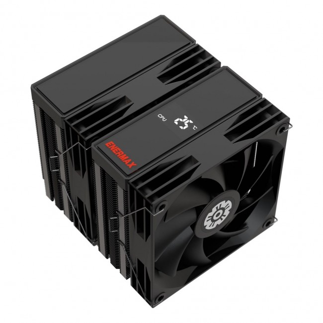 Enermax ETS-TD60D computer cooling system Processor Air cooler 12 cm Black Enermax ETS-TD60D computer cooling system Processor Air cooler 12 cm Black