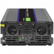 Qoltec Monolith 6000 MS Wave Voltage Converter | 12V to 230V | 3000/6000W | USB