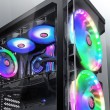 RAIJINTEK EOS 12 RBW ADD Motherboard, Processor Fan 12 cm Black, White 2 pc(s)