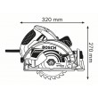 Bosch 0 601 668 901 portable circular saw 19 cm 5000 RPM 1800 W