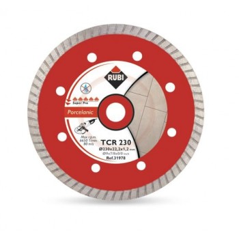 RUBI DIAMOND BLADE TCR 125 SUPERPRO FOR PORCELAIN STONEWARE