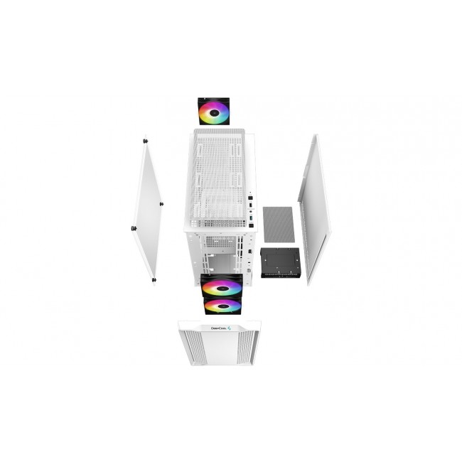 DeepCool CC360 WH ARGB Mini Tower White DeepCool CC360 WH ARGB Mini Tower White