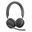 Logitech Zone Wireless 2 Headset Wired & Wireless Head-band Office/Call center USB Type-C Bluetooth Graphite