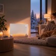 Extralink SMART GLASS PANEL HEATER, WHITE, 2000W, WIFI, LPL-23A-WH