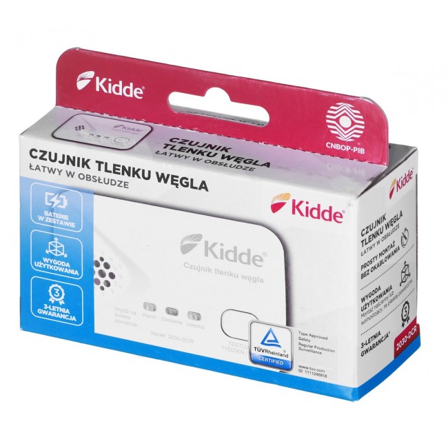 Kidde Carbon Monoxide Detector 2030-DCR Kidde Carbon Monoxide Detector 2030-DCR