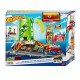 Hot Wheels City Super Recharge Fuel Station with 1:64 Scale Toy Car
