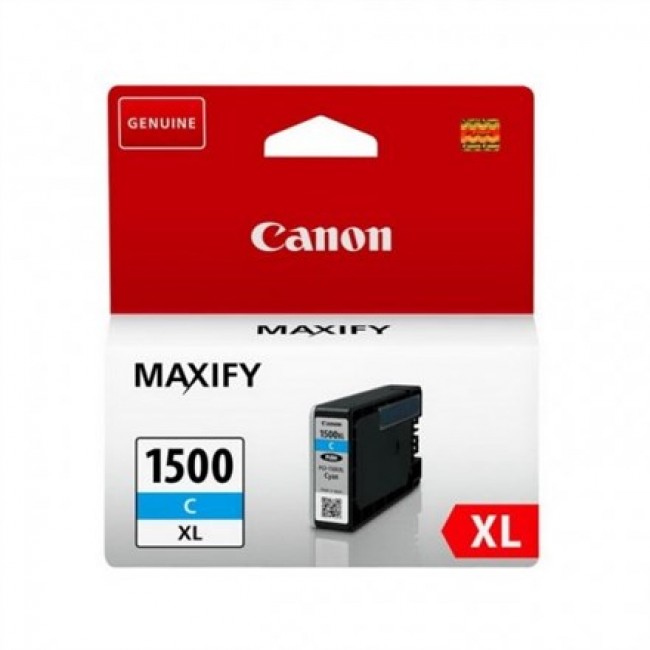 Canon PGI-1500XL High Yield Cyan Ink Cartridge Canon PGI-1500XL High Yield Cyan Ink Cartridge