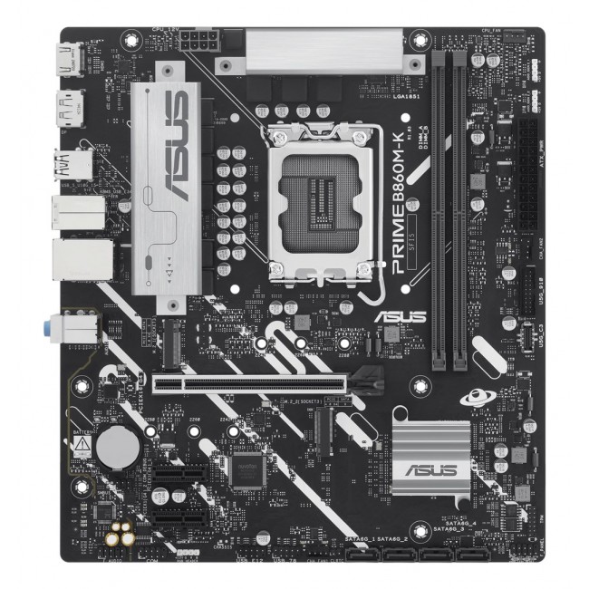 ASUS PRIME B860M-K Intel B860 LGA 1851 (Socket V1) micro ATX ASUS PRIME B860M-K Intel B860 LGA 1851 (Socket V1) micro ATX