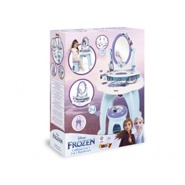 Smoby Frozen 2 In 1 Hairdresser