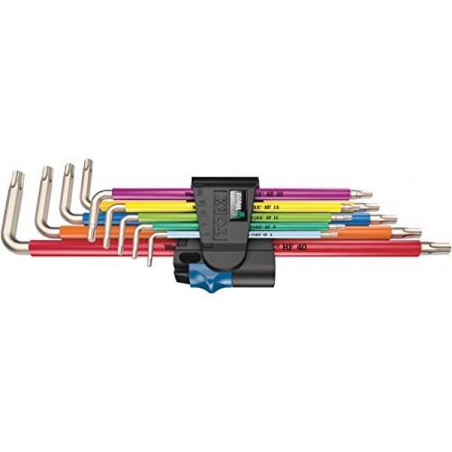 Wera 05022689001 hex key L-shaped hex key set Metric 9 pc(s) Wera 05022689001 hex key L-shaped hex key set Metric 9 pc(s)