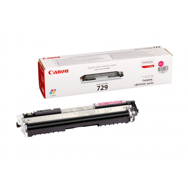 Canon 729 M toner cartridge 1 pc(s) Original Magenta Canon 729 M toner cartridge 1 pc(s) Original Magenta