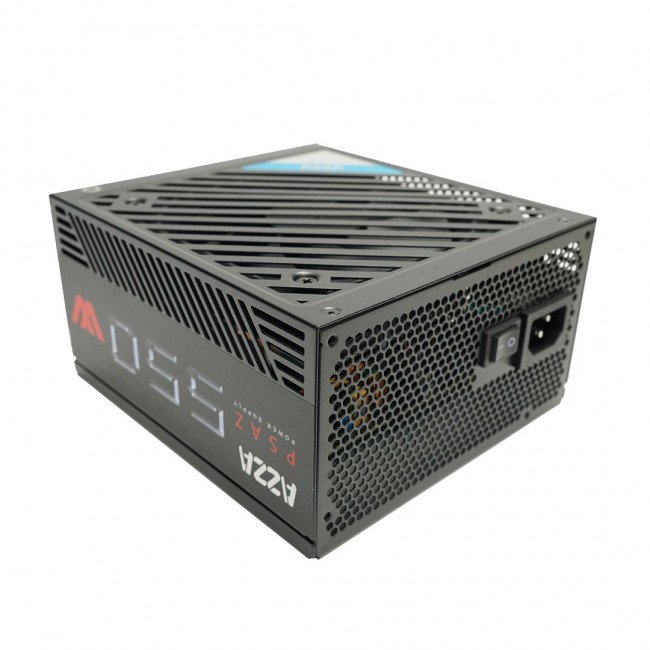 Azza PSAZ-550W power supply unit 20+4 pin ATX ATX Black Azza PSAZ-550W power supply unit 20+4 pin ATX ATX Black