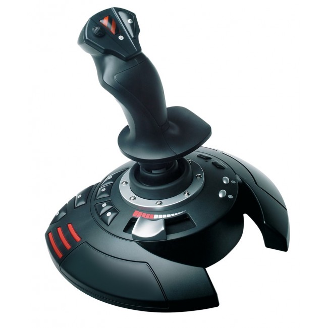 Thrustmaster T.Flight Stick X Black, Red, Silver USB Joystick Analogue PC, Playstation 3 Thrustmaster T.Flight Stick X Black, Red, Silver USB Joystick Analogue PC, Playstation 3