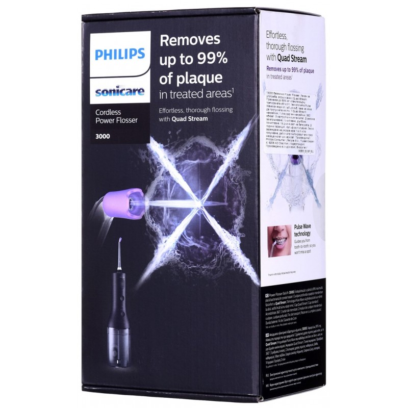 Philips Cordless Power Flosser 3000 HX3826/33 Oral Irrigator