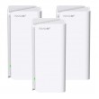 Tenda MX21 Pro(3-pack) Tri-band (2.4 GHz / 5 GHz / 6 GHz) Wi-Fi 6 (802.11ax) White Internal