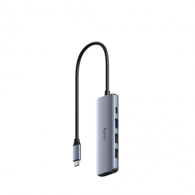 CUDY UH405 5-IN-1 USB-C Hub with HDMI 4K