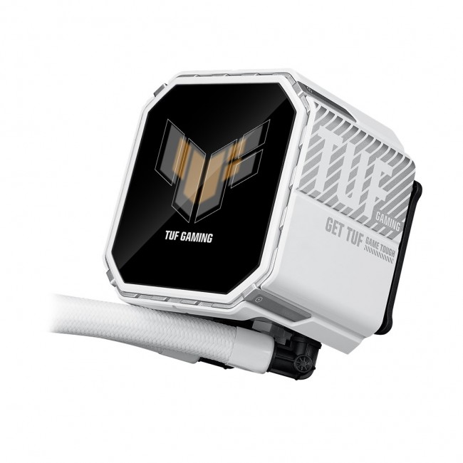 ASUS TUF Gaming LC III 360 ARGB LCD White Edition Processor All-in-one liquid cooler 12 cm 1 pc(s) ASUS TUF Gaming LC III 360 ARGB LCD White Edition Processor All-in-one liquid cooler 12 cm 1 pc(s)