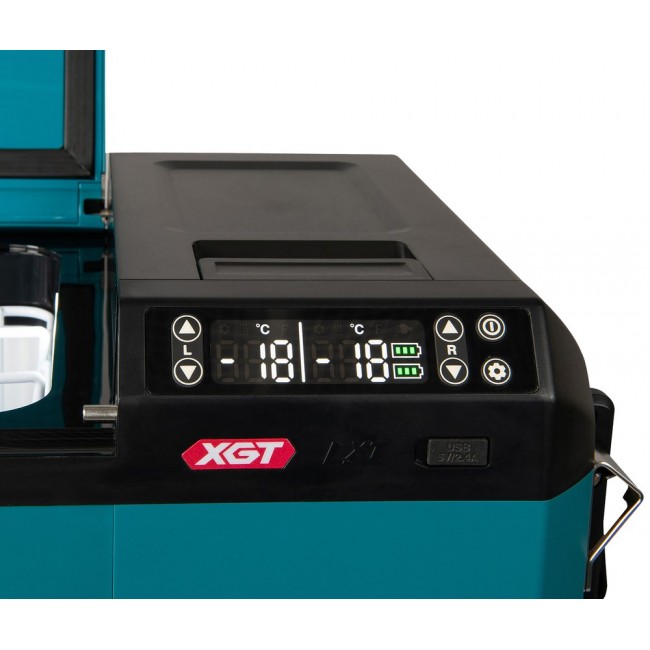 Makita CW004GZ cool box 29 L Electric Black, Blue Makita CW004GZ cool box 29 L Electric Black, Blue
