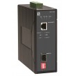 LevelOne RJ45 to SFP Gigabit Industrial Media Converter, -40 C to 75 C LevelOne RJ45 to SFP Gigabit Industrial Media Converter, -40 C to 75 C