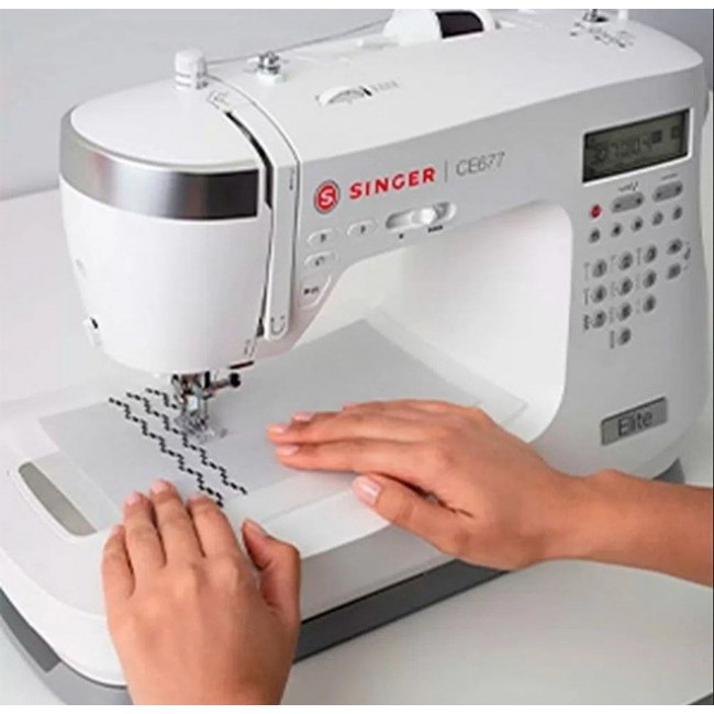 SINGER Elite sewing machine CE677 Electric current White