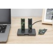 Digitus M.2 NVMe + M.2 SATA SSD docking station with SD Express card reader, USB-CTM