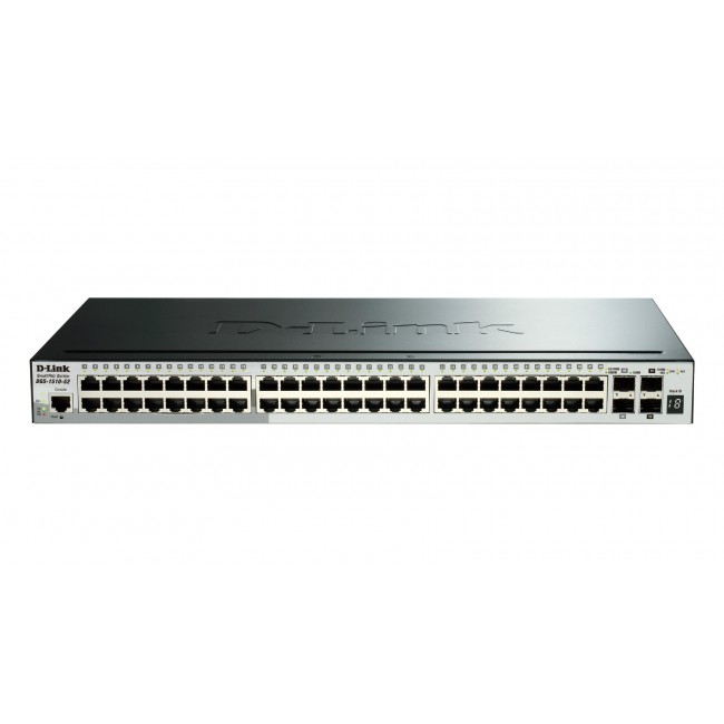 D-Link | Stackable Smart Managed Switch with 10G Uplinks | DGS-1510-20/E | Managed L2 | Desktop/Rackmountable | Gigabit Ethernet (copper) ports quantity 16