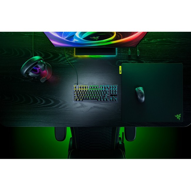 Razer Huntsman V3 Tenkeyless 8KHz keyboard Gaming USB QWERTY English Black