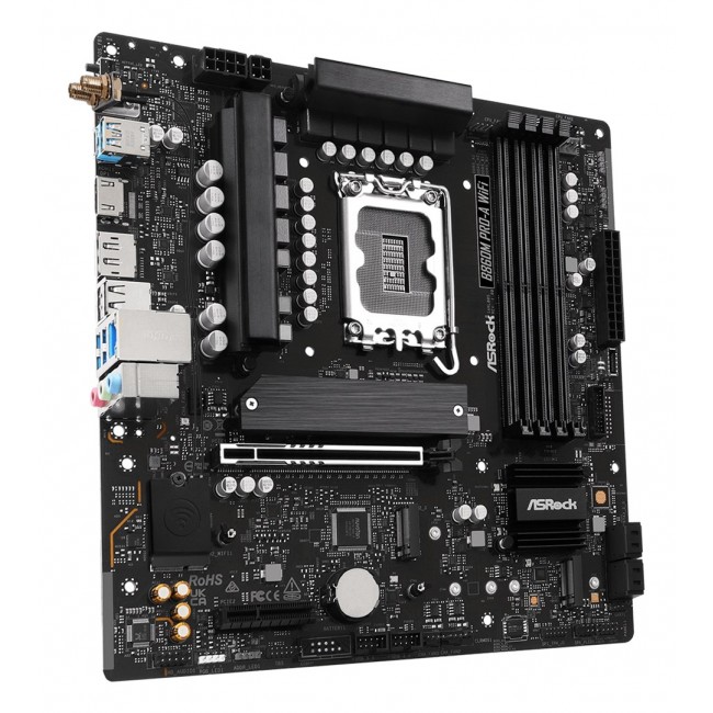 Asrock B860M Pro-A WiFi Intel B860 LGA 1851 (Socket V1) micro ATX Asrock B860M Pro-A WiFi Intel B860 LGA 1851 (Socket V1) micro ATX